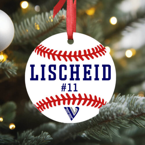 IVL Baseball Ornament